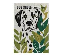 Jigsaw Puzzles 300 PCS for Adults Dog Show NY Central Park Jigsaws for Adults Brain Teaser Game Birthday Present Gifts for Friends And Family 300 PCS