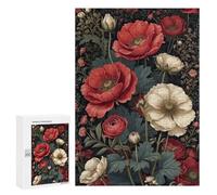 Jigsaw Puzzles 300 PCS for Adults Eternal Poppy Elegance Teenagers Puzzles Toy Wall Decor Perfect Decoration Challenging To Complete 300 PCS