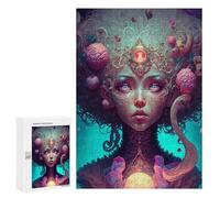 Jigsaw Puzzles 300 PCS for Adults Fantasy Queen's Crown Adult Jigsaw Puzzle Toy Wall Decor Analysis And Logic Challenging To Complete 300 PCS