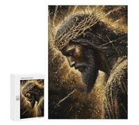 Jigsaw Puzzles 300 PCS for Adults Golden Religious Iconography-1 Jigsaws for Adults Puzzle Family Activities Challenging To Complete Learning Educational Toys 300 PCS