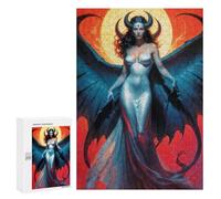 Jigsaw Puzzles 300 PCS for Adults Gorgeous Goddess Lilith Puzzles for Adults Fun Games Staycation Kill Time for Birthday, Chrismas 300 PCS