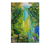 Jigsaw Puzzles 300 PCS for Adults Green River Jigsaw Puzzle Brain Teaser Game Hand Speed Race Stress Reduction Gifts 300 PCS