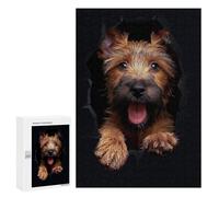 Jigsaw Puzzles 300 PCS for Adults Irish Terrier Puzzle for Adults Anti-Stress Toys Enhance Memory Great Gift for Gaming 300 PCS