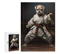 Jigsaw Puzzles 300 PCS for Adults Karate Dog Teenagers Puzzles Toy Wall Decor Perfect Decoration Challenging To Complete 300 PCS