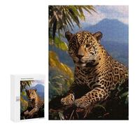 Jigsaw Puzzles 300 PCS for Adults Leopard Portrait Jigsaw Puzzle Anti-Stress Toys For Family Fun Deal As Gifts for The Whole Family 300 PCS