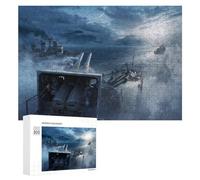 Jigsaw Puzzles 300 PCS for Adults Let The Battle Begin Puzzle for Adults Relax Games Hand Speed Race for Birthday, Chrismas 300 PCS