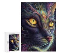 Jigsaw Puzzles 300 PCS for Adults Lynx Myth Puzzles for Adults Fun Games Staycation Kill Time for Birthday, Chrismas 300 PCS