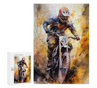 Jigsaw Puzzles 300 PCS for Adults Motor Sport Adult Jigsaw Puzzle Toy Wall Decor Analysis And Logic Challenging To Complete 300 PCS