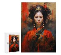 Jigsaw Puzzles 300 PCS for Adults Painted Chinese Royal Girl Teenagers Puzzles Toy Wall Decor Perfect Decoration Challenging To Complete 300 PCS