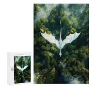 Jigsaw Puzzles 300 PCS for Adults Pearlscale Dragon Ascent Teenagers Puzzles Toy Wall Decor Perfect Decoration Challenging To Complete 300 PCS