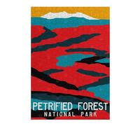 Jigsaw Puzzles 300 PCS for Adults Petrified Forest Travel Jigsaw Puzzle Brain Teaser Game Hand Speed Race Stress Reduction Gifts 300 PCS