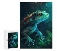 Jigsaw Puzzles 300 PCS for Adults Salamander Pretty Teenagers Puzzles Hands-on Game Precision Cutting Help The Brain Exercise 300 PCS