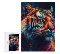 Jigsaw Puzzles 300 PCS for Adults The Mighty Tiger Adult Jigsaw Puzzle Toy Wall Decor Analysis And Logic Challenging To Complete 300 PCS