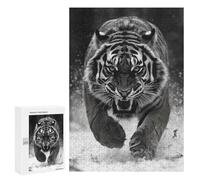 Jigsaw Puzzles 300 PCS for Teenagers Tiger Running Wild-1 Jigsaws for Adults Puzzle Enhance Memory Educational Challenge Stress Reduction Gifts 300 PCS