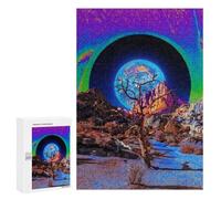 Jigsaw Puzzles 300 PCS for Teenagerss Alien Desert Planet Jigsaws for Adults Hands-on Game But Fun And Humorous Deal As Gifts for The Whole Family 300 PCS