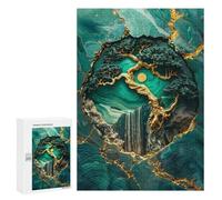 Jigsaw Puzzles 300 PCS for Teenagerss Amazing Tree on Granite Jigsaw for Adults DIY Toys But Fun And Humorous Educational Challenge 300 PCS