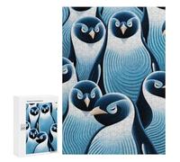 Jigsaw Puzzles 300 PCS for Teenagerss Angry Penguins Jigsaws for Adults Toy Wall Decor Difficult Hard Challenging To Complete 300 PCS