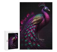 Jigsaw Puzzles 300 PCS for Teenagerss Beautiful Peacock Jigsaws for Adults Toy Wall Decor Difficult Hard Challenging To Complete 300 PCS