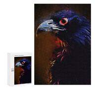 Jigsaw Puzzles 300 PCS for Teenagerss Black Birds Puzzles for Adults Fun Games Difficult Hard Challenging To Complete 300 PCS