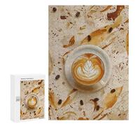 Jigsaw Puzzles 300 PCS for Teenagerss Capuccino Art Jigsaws for Adults Hands-on Game But Fun And Humorous Birthday Present, Gifts, 300 PCS