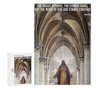 Jigsaw Puzzles 300 PCS for Teenagerss Catholic Good Quotes 5 Jigsaw for Adults DIY Toys Analysis And Logic Deal As Gifts for The Whole Family 300 PCS