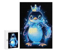Jigsaw Puzzles 300 PCS for Teenagerss Cool Penguin King Jigsaw for Adults DIY Toys Analysis And Logic Deal As Gifts for The Whole Family 300 PCS