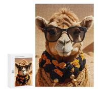 Jigsaw Puzzles 300 PCS for Teenagerss Cute Anfd Funny Camel Jigsaws for Adults Relax Games Precision Cutting Deal As Gifts for The Whole Family 300 PCS