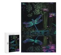 Jigsaw Puzzles 300 PCS for Teenagerss Dragonfly Colorful Jigsaws for Adults Hands-on Game But Fun And Humorous Birthday Present, Gifts, 300 PCS