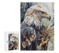 Jigsaw Puzzles 300 PCS for Teenagerss Eagle Abstract Jigsaw for Adults Hands-on Game But Fun And Humorous for Birthday, Chrismas 300 PCS