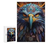 Jigsaw Puzzles 300 PCS for Teenagerss Eagle Spirit Artwork Jigsaw Puzzle DIY Toys A Work of Art Deal As Gifts for The Whole Family 300 PCS