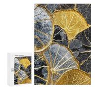 Jigsaw Puzzles 300 PCS for Teenagerss Elegant Leaf Patterns Puzzles for Adults Fun Games Difficult Hard Challenging To Complete 300 PCS