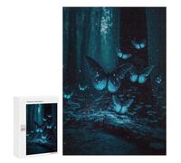 Jigsaw Puzzles 300 PCS for Teenagerss Enchanted Forest Glow Jigsaw for Adults Hands-on Game Wall Art Challenging To Complete 300 PCS