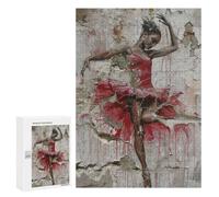 Jigsaw Puzzles 300 PCS for Teenagerss Eroded Ballerina Jigsaws for Adults Toy Wall Decor Difficult Hard Challenging To Complete 300 PCS