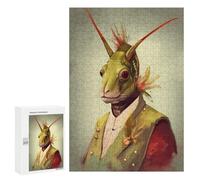 Jigsaw Puzzles 300 PCS for Teenagerss Grasshopper Unrealism Jigsaws for Adults Hands-on Game But Fun And Humorous Birthday Present, Gifts, 300 PCS