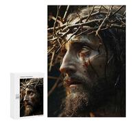 Jigsaw Puzzles 300 PCS for Teenagerss Jesus Is Alive Jigsaws for Adults Toy Wall Decor Difficult Hard Challenging To Complete 300 PCS