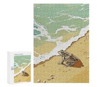 Jigsaw Puzzles 300 PCS for Teenagerss Jump Into The Sea Jigsaws for Adults Hands-on Game But Fun And Humorous Birthday Present, Gifts, 300 PCS