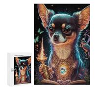 Jigsaw Puzzles 300 PCS for Teenagerss Magical Enchanted Canine Jigsaw for Adults Hands-on Game Wall Art Challenging To Complete 300 PCS
