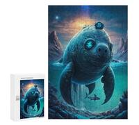 Jigsaw Puzzles 300 PCS for Teenagerss Oceanic Giant Jigsaw for Adults Hands-on Game Wall Art Challenging To Complete 300 PCS