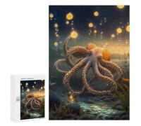 Jigsaw Puzzles 300 PCS for Teenagerss Octopus Imaginative Jigsaws for Adults Toy Wall Decor Difficult Hard Challenging To Complete 300 PCS