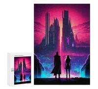 Jigsaw Puzzles 300 PCS for Teenagerss Rule The Future Together Jigsaw for Adults DIY Toys Analysis And Logic Deal As Gifts for The Whole Family 300 PCS