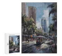 Jigsaw Puzzles 300 PCS for Teenagerss San Diego Charm USA Jigsaws for Adults Hands-on Game But Fun And Humorous Birthday Present, Gifts, 300 PCS