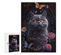 Jigsaw Puzzles 300 PCS for Teenagerss Scottish Fold Jigsaw for Adults Hands-on Game Wall Art Challenging To Complete 300 PCS
