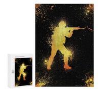 Jigsaw Puzzles 300 PCS for Teenagerss The Go Soldier Jigsaw for Adults Hands-on Game Wall Art Challenging To Complete 300 PCS