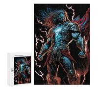 Jigsaw Puzzles 300 PCS for Teenagerss Thor God of Thunder -2 Jigsaws for Adults Hands-on Game But Fun And Humorous Deal As Gifts for The Whole Family 300 PCS