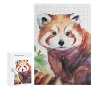 Jigsaw Puzzles 300 PCS for Teenagerss Wild Red Panda Jigsaw for Adults Hands-on Game But Fun And Humorous for Birthday, Chrismas 300 PCS