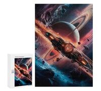 Jigsaw Puzzles 300 PCS Rocket Destroyed Teenagers Puzzles Relax Games Difficult Challenge Unique Birthday And Xmas Gifts 300 PCS
