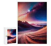 Jigsaw Puzzles 300 PCS Starry Mountain Serenade Teenagers Puzzles Relax Games Difficult Challenge Unique Birthday And Xmas Gifts 300 PCS