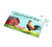 Jigsaw Puzzles 300 Pieces For Adults Start Each Day With Farm Fresh Inspiration! Picture Puzzle Puzzles 500 Pieces Puzzle Books For Adults(1000PCS)
