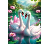 Jigsaw Puzzles 3000 Pieces For Adults, Difficult Puzzle for adults 3000 pieces, Challenging Jigsaws Perfect for Game Nights, Classic Puzzles for Home Wall Decoration(Animal Swan)