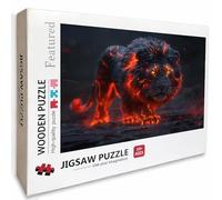 Jigsaw Puzzles 3000 Pieces for Adults Lion, Wooden Jigsaw Puzzles 48x32in, Pieces Parts Fit Together Tightly, for Men Women Elders Seniors, Decompression, Summer Wall Decor, Gifts, (Animal) Z-3255